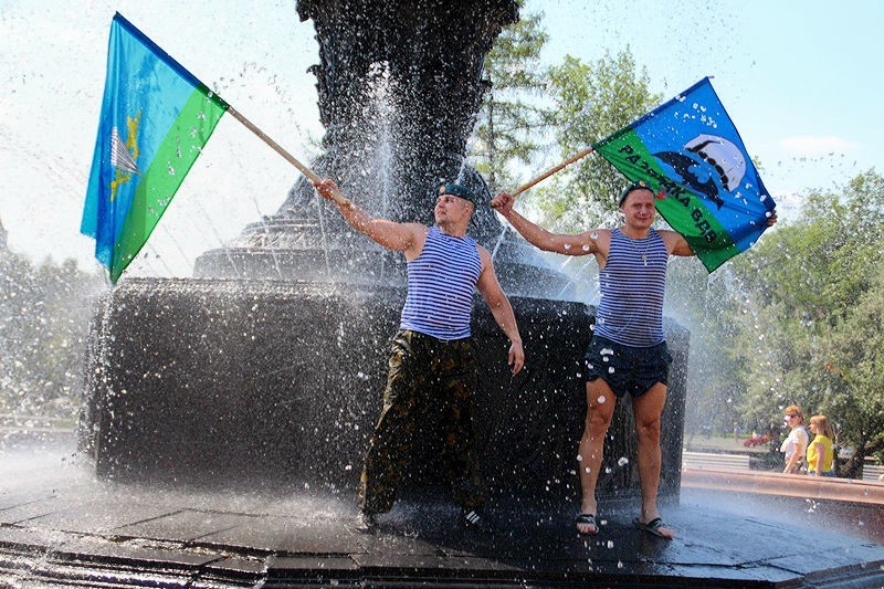 Кировские десантники не смогут в этом году искупаться в фонтане