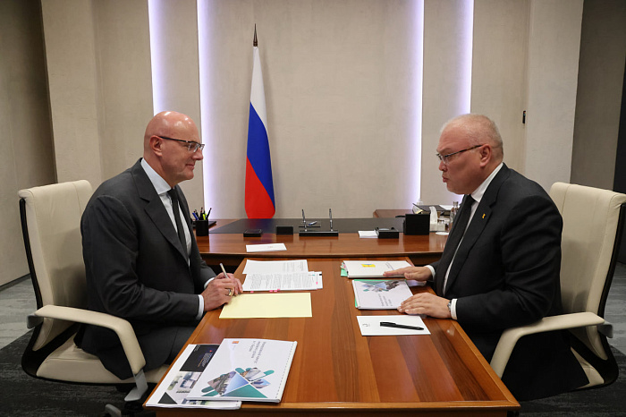 Дмитрий Чернышенко провёл встречу с губернатором Кировской области Александром Соколовым