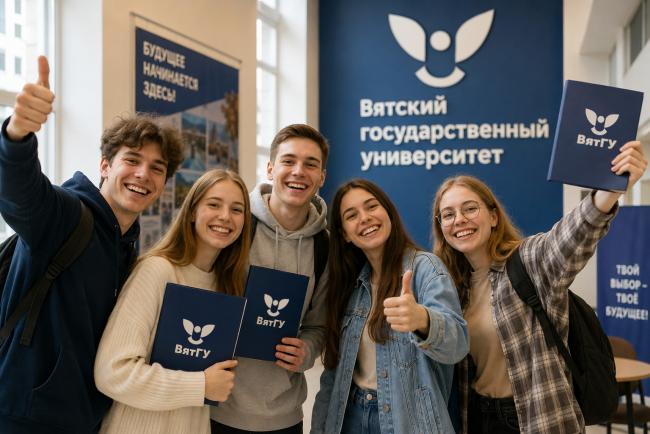 И количество, и качество: в ВятГУ сообщили о стопроцентном выполнении плана приема на бюджет и взлете проходного балла