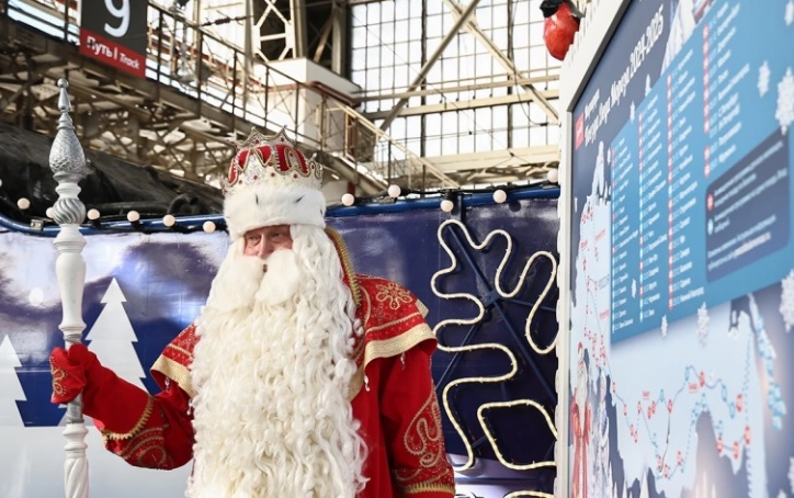 Ровно через месяц в Киров прибудет поезд Деда Мороза