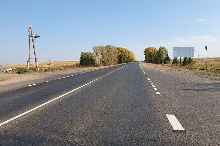 В Кировской области завершили ремонт дорог в рамках БКАД