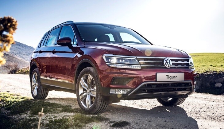 Российский Volkswagen Tiguan в "эксклюзивной" версии