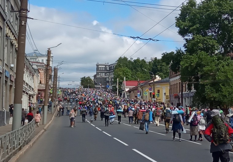 3 июня во время Великорецкого крестного хода перекроют центральные улицы Кирова