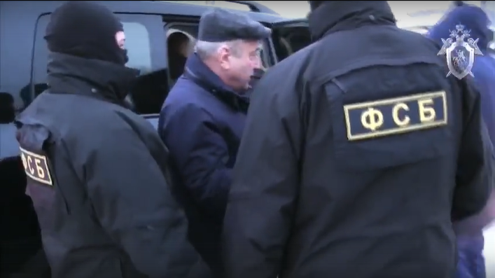 Видео задержания Владимира Быкова