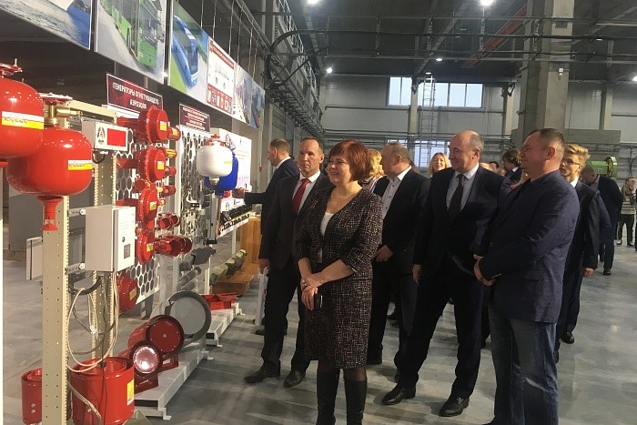 В Кирово-Чепецком районе открыли завод по производству средств пожаротушения