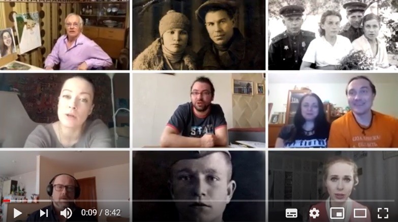 Артисты Драмтеатра запустили на youtube проект к юбилею Победы
