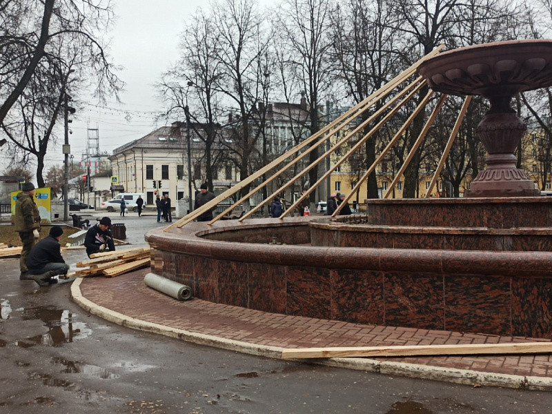 Кировские фонтаны готовят к открытию