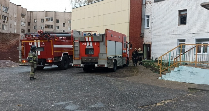 Из детсада в Кирове эвакуировали детей из-за задымления