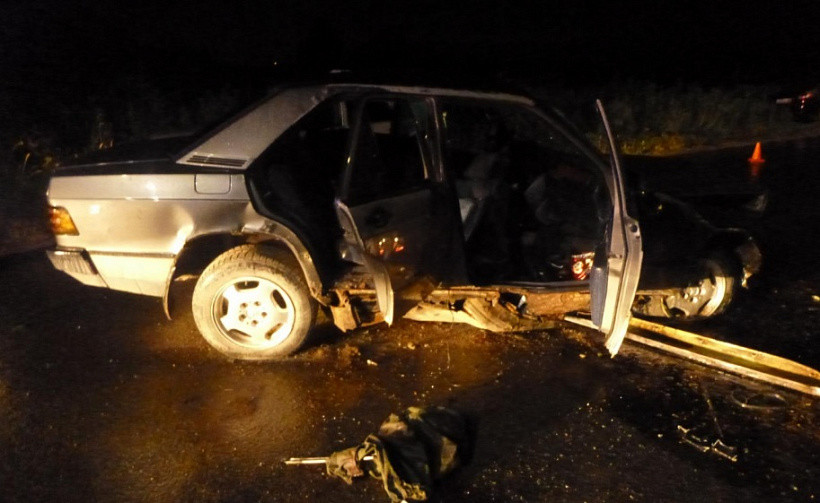 18-летний водитель погиб в ДТП с перевернувшимся «Мерседесом»