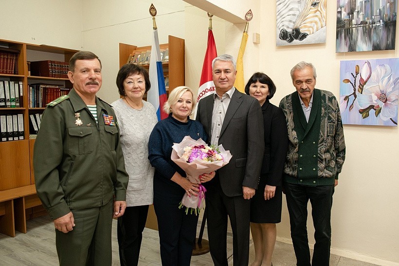 Рахим Азимов поздравил городскую ветеранскую организацию с 35-летием