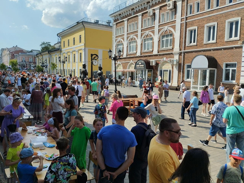 Пешеходная Спасская стала лучшей ярмарочной площадкой России