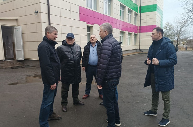 Александр Соколов проверил, как идет восстановление инфраструктуры в подшефном районе Запорожья