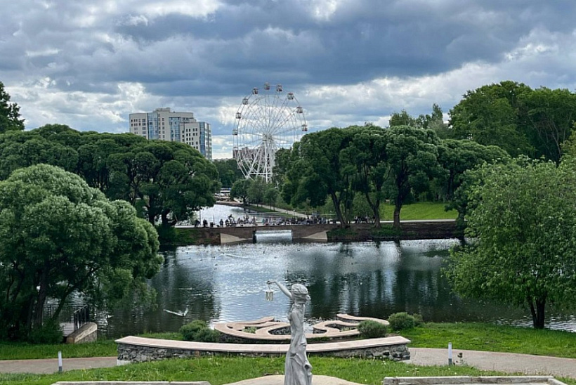 В парке им. Кирова создают смотровую площадку