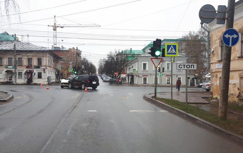 В ДТП в центре Кирова пострадал 7-летний ребенок