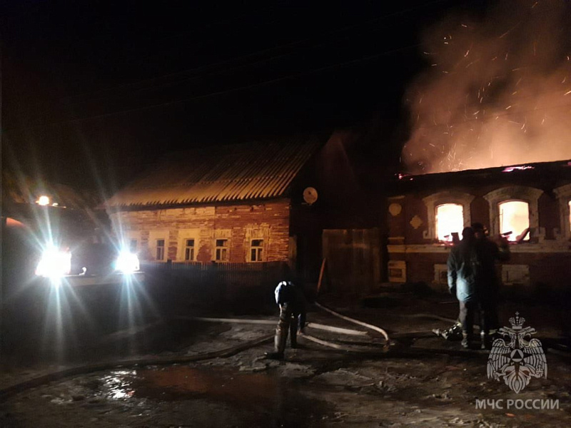 Два человека погибли за сутки при пожарах в Кировской области