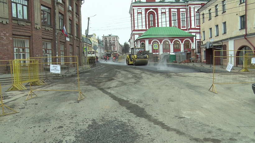 Проезд по улице Казанской в Кирове власти потребовали открыть на этой неделе