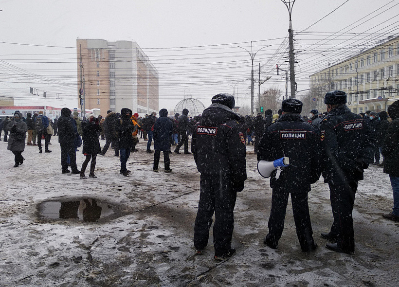 Кировская полиция предупредила об ответственности за участие в акциях за Навального