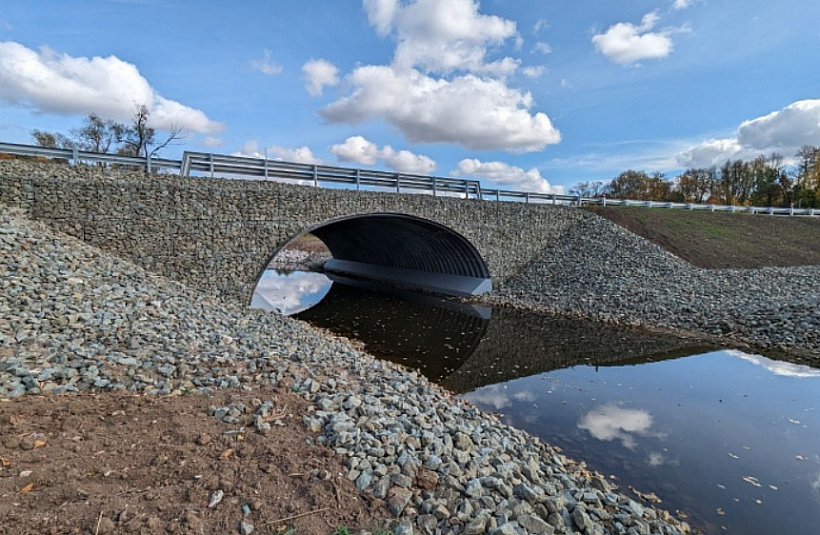 Завершился ремонт моста, соединяющего Кировскую область с соседними регионами