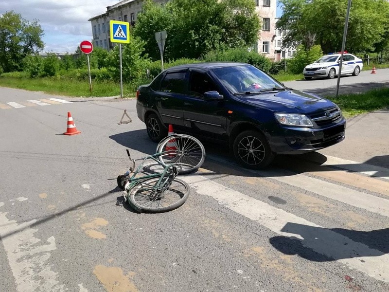Двое велосипедистов в Кирове за день пострадали в ДТП