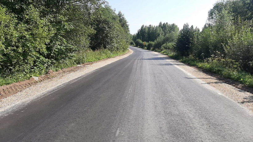 В Яранском районе открыли дорогу Пушкино - Черепаново