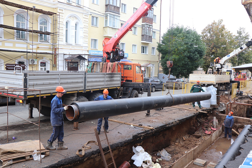Киров – в числе лучших городов по устранению аварий на сетях теплоснабжения