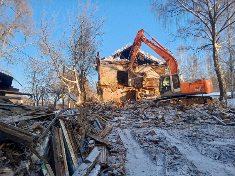 120 аварийных домов снесли в Кирове за 3 года