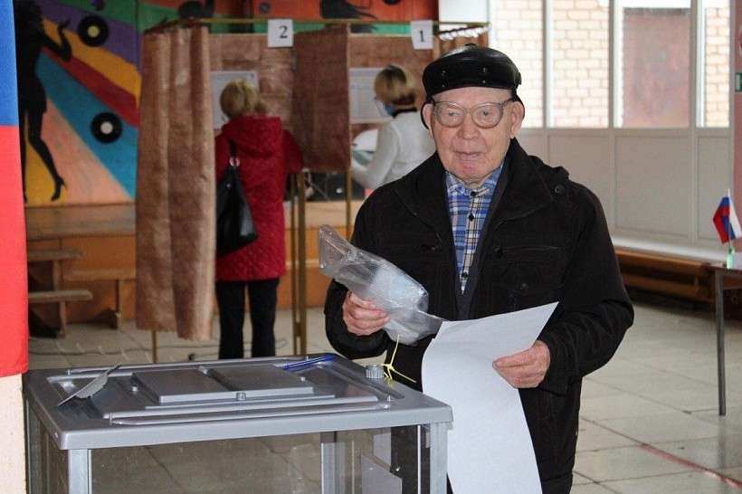 91-летний ветеран с 18 лет не пропустил ни одни выборы