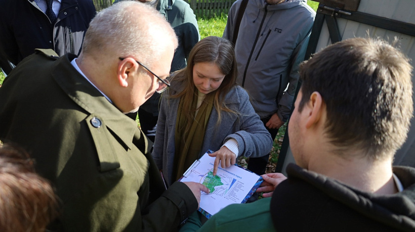 Команда движения «Экосистема» представила концепцию восстановления дендропарка лесоводов 