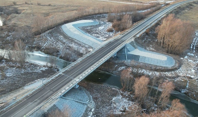 В Уржумском районе за 96 миллионов отремонтировали мост