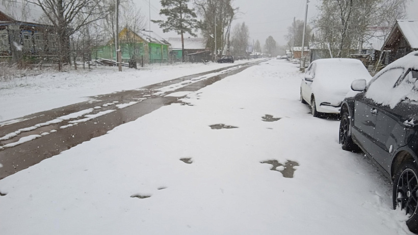 Из-за непогоды некоторые населенные пункты Кировской области остались без электроэнергии