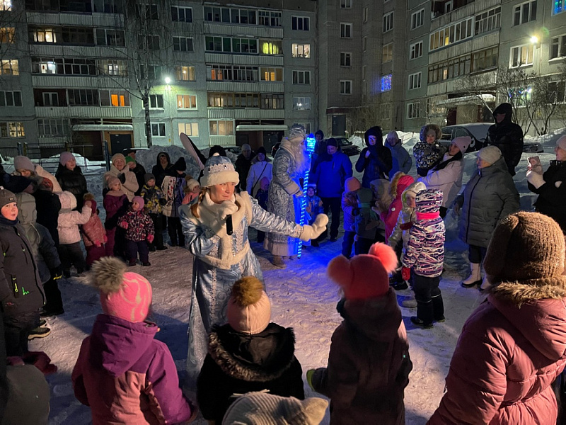 При поддержке «Уралхима» в Кирово-Чепецке прошли новогодние праздники  в округах