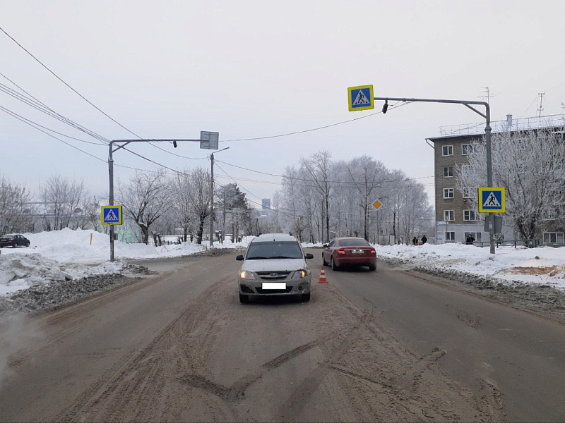 На улице Лепсе сбили ребенка