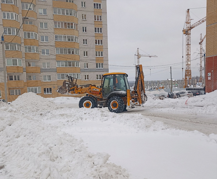 Город Киров сэкономил на вывозе снега 