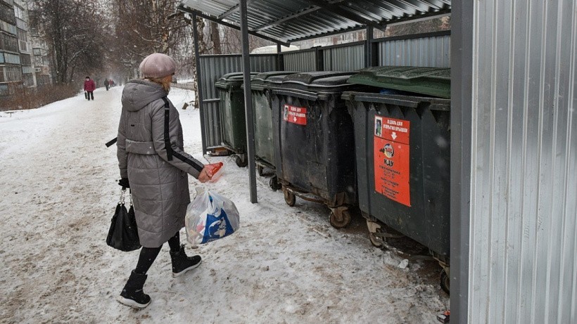 В Кирове начали пропадать с привычных мест мусорные баки