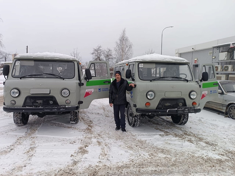 По президентскому проекту автопарк районных служб здоровья пополнился еще 11 машинами