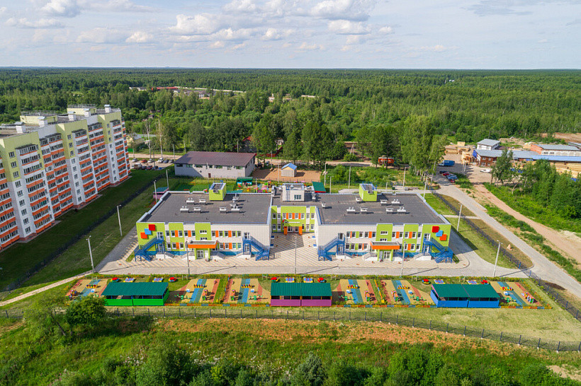  Здание дошкольного учреждения в мкр. Озерки получило звание «Лучший проект социально-культурного назначения»