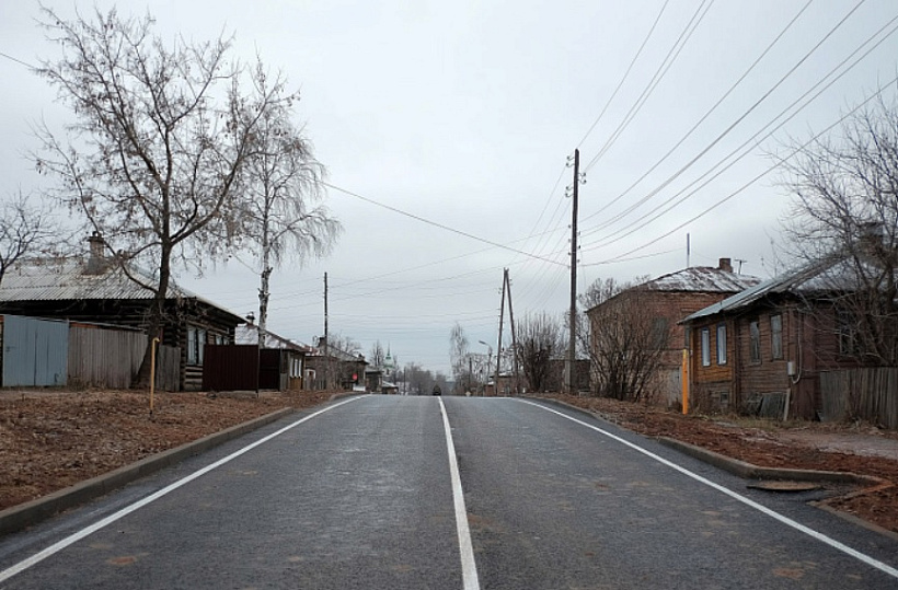 Екатерининскую улицу в Слободском отремонтировали в 3 раза дешевле изначальной стоимости