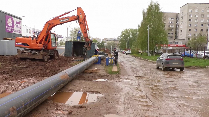 В Кирове начали капитальный ремонт Студенческого проезда