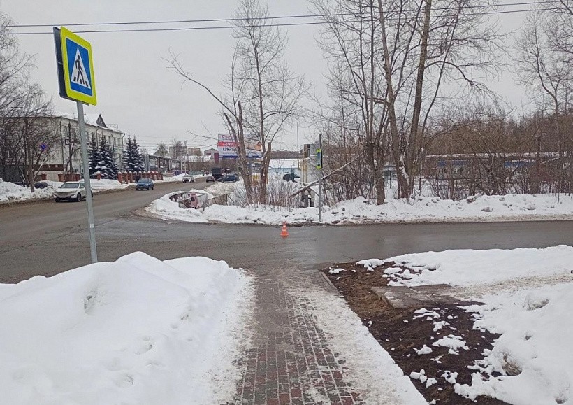 В Кирове БМВ сбил пешехода