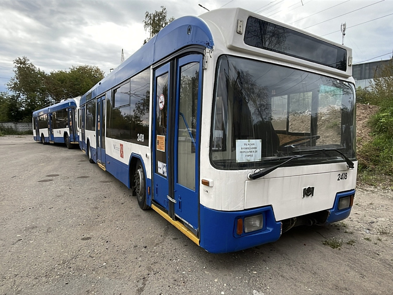 В  Киров продолжают поступать троллейбусы из Санкт-Петербурга
