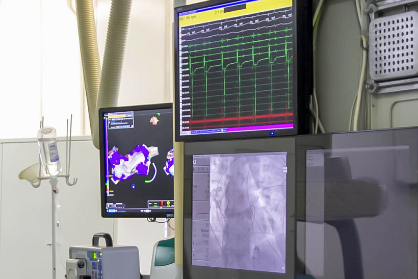 В Кировской областной клинической больнице впервые устранили аритмию сердца с использованием новейшей навигационной системы 