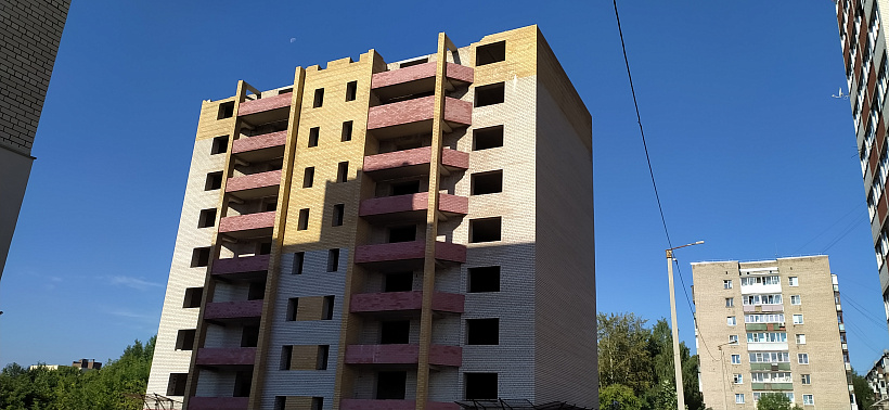За первое полугодие в Кировской области введено почти 260 тысяч кв. метров жилья