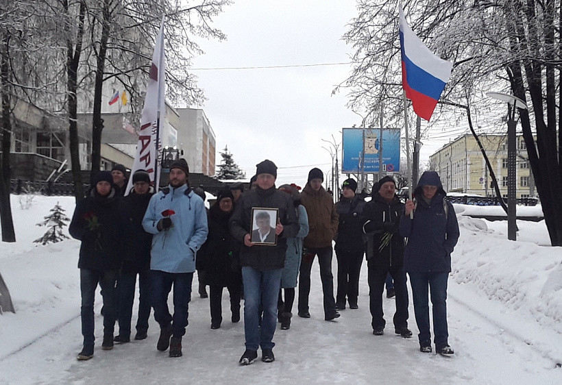 Организаторам акции памяти Немцова пришлось объясняться перед полицией
