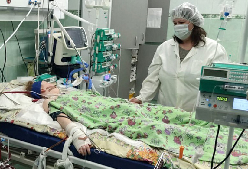  В Кировской области спасли 10-летнюю девочку с поражением 95% легких