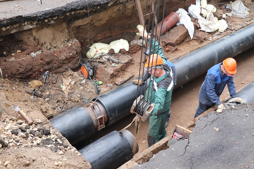 «Т Плюс» модернизирует теплосети под улицей Ленина в Кирове без ограничения движения