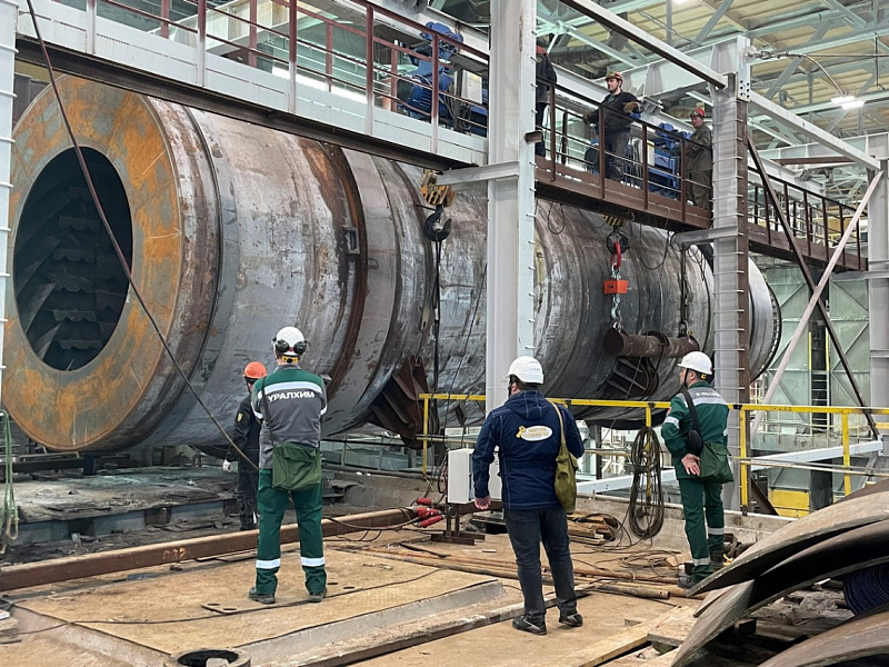 В филиале «КЧХК» завершен остановочный ремонт в цехе сложных минеральных удобрений