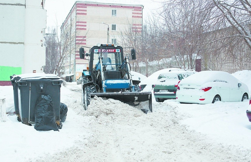 Пожаловаться на заснеженный двор кировчане могут через Госуслуги