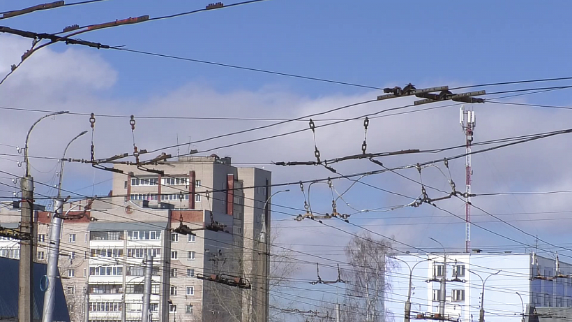 В Кирове уберут троллейбусные провода, которые не используются уже 6 лет
