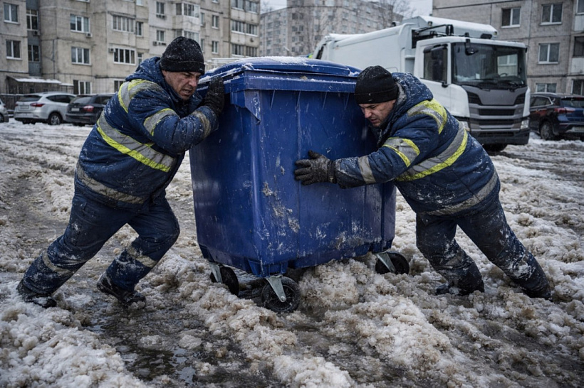 Регоператор поделился особенностями работы в осложнённых погодных условиях