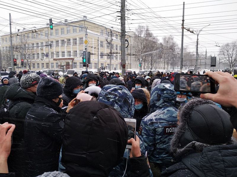 В Кирове арестовали организатора прошедшего 31 января митинга